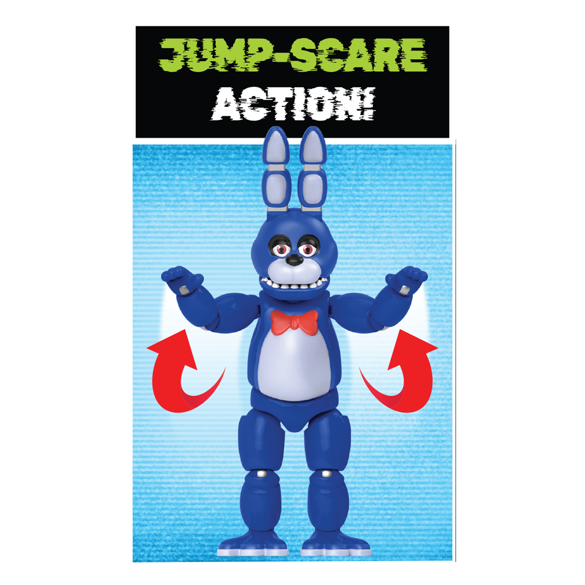 Five Nights At Freddy’s Classic Bonnie - 5-Inch Articulated Figure With Jumpscare Feature And Glow-In-The-Dark Eyes
