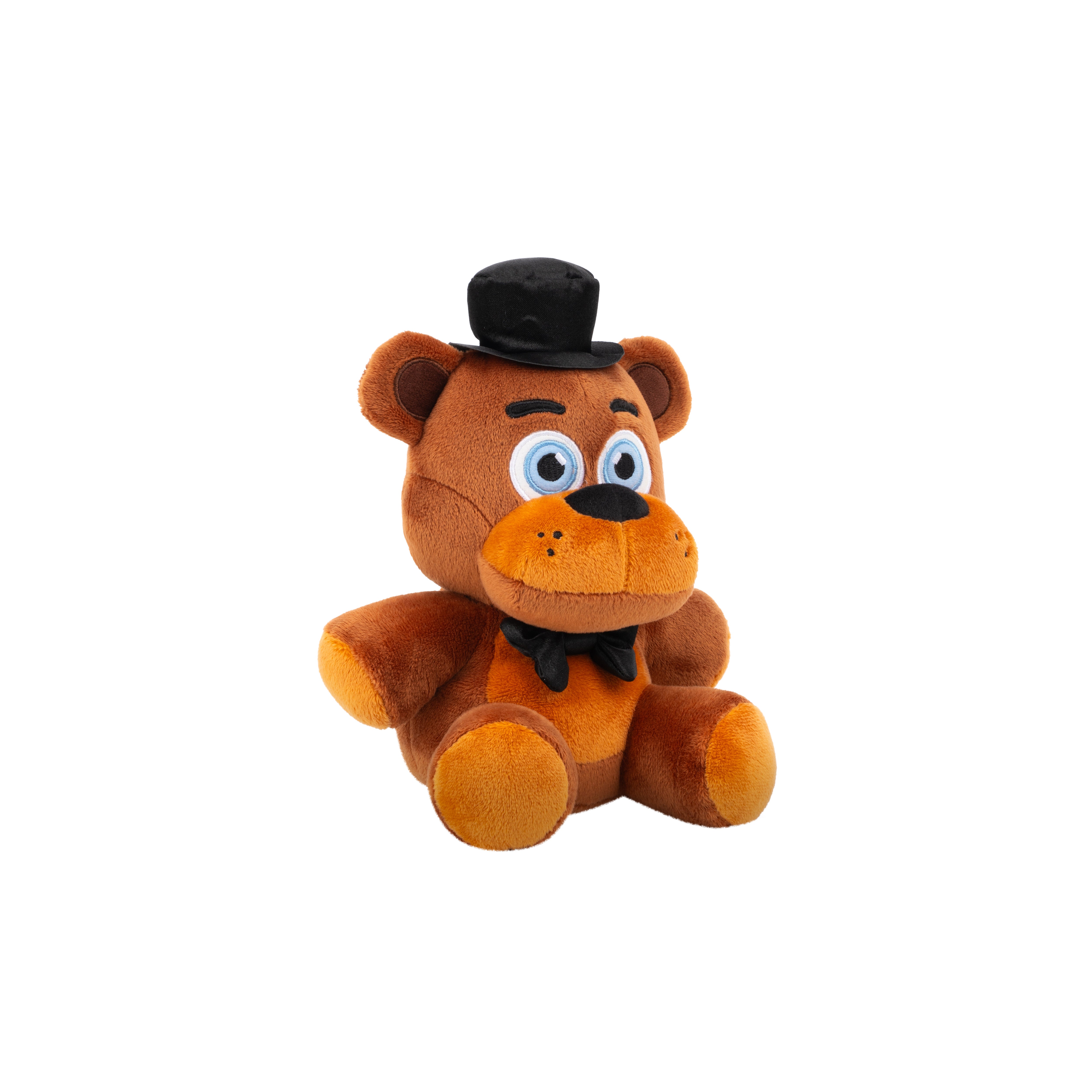 Five Nights At Freddy’s Classic Freddy Plush 8-Inch Stuffie With Soft Material And Glow-In-The-Dark Eyes