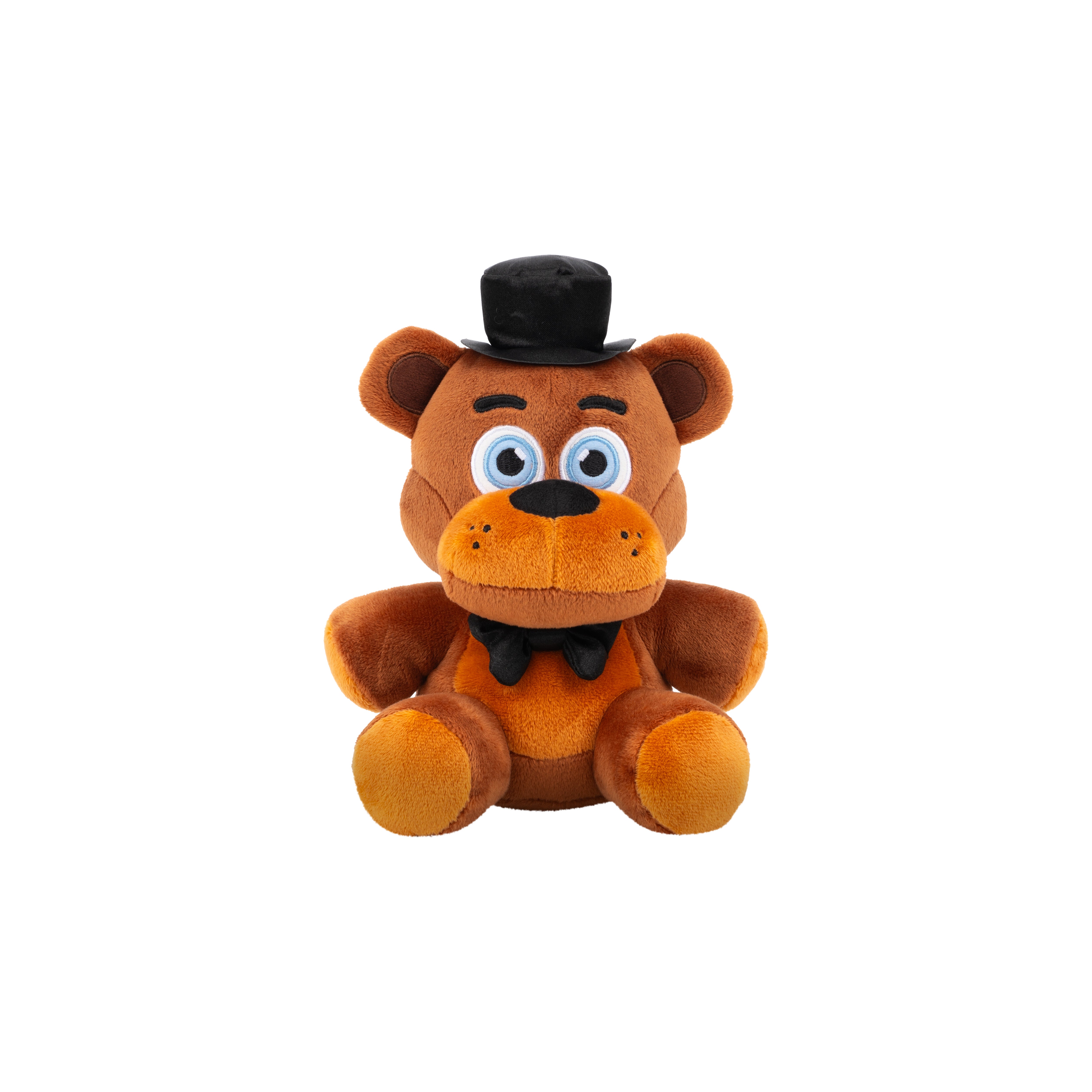Five Nights At Freddy’s Classic Freddy Plush 8-Inch Stuffie With Soft Material And Glow-In-The-Dark Eyes