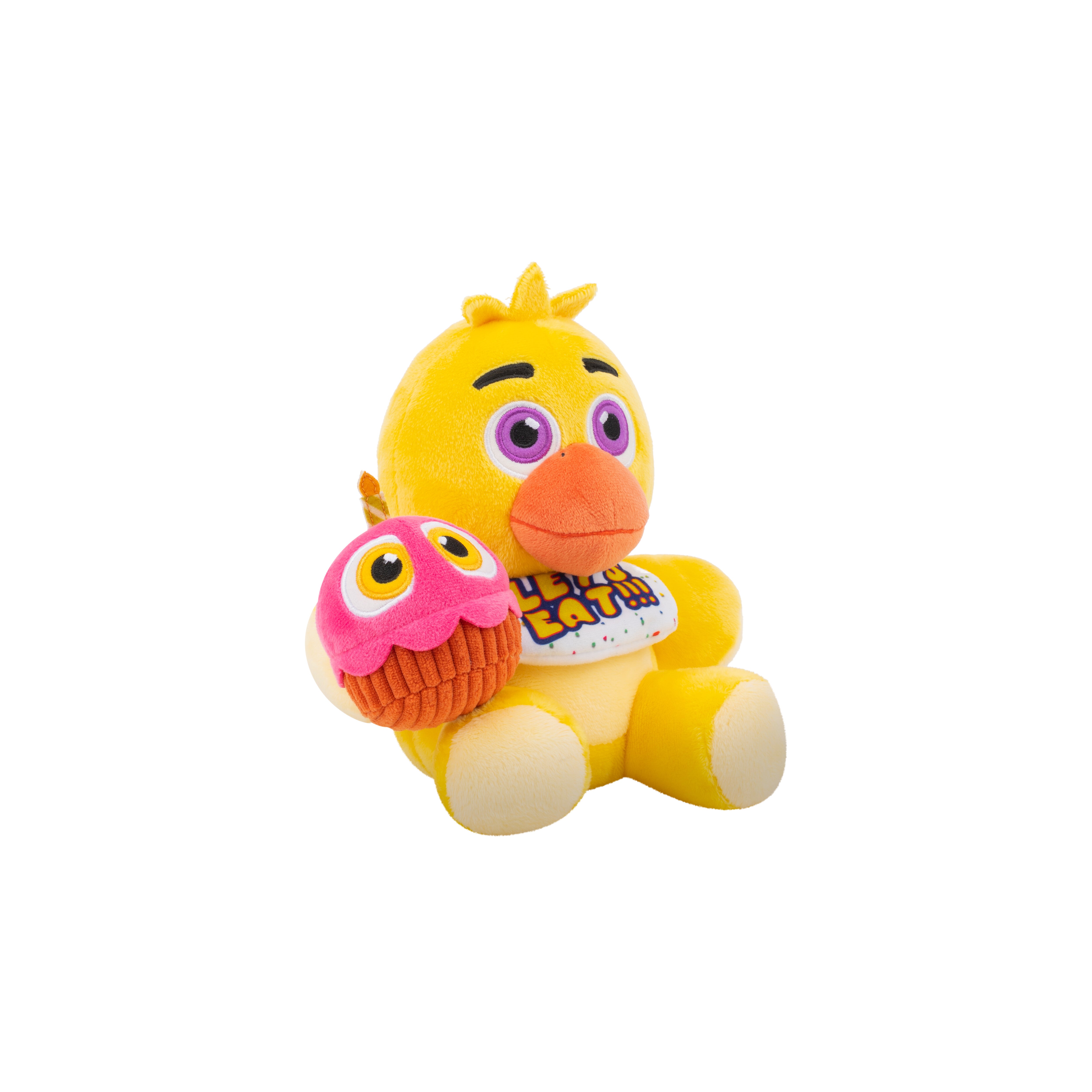 Five Nights At Freddy’s Classic Chica Plush - 8-Inch Stuffie With Soft Material And Glow-In-The-Dark Eyes