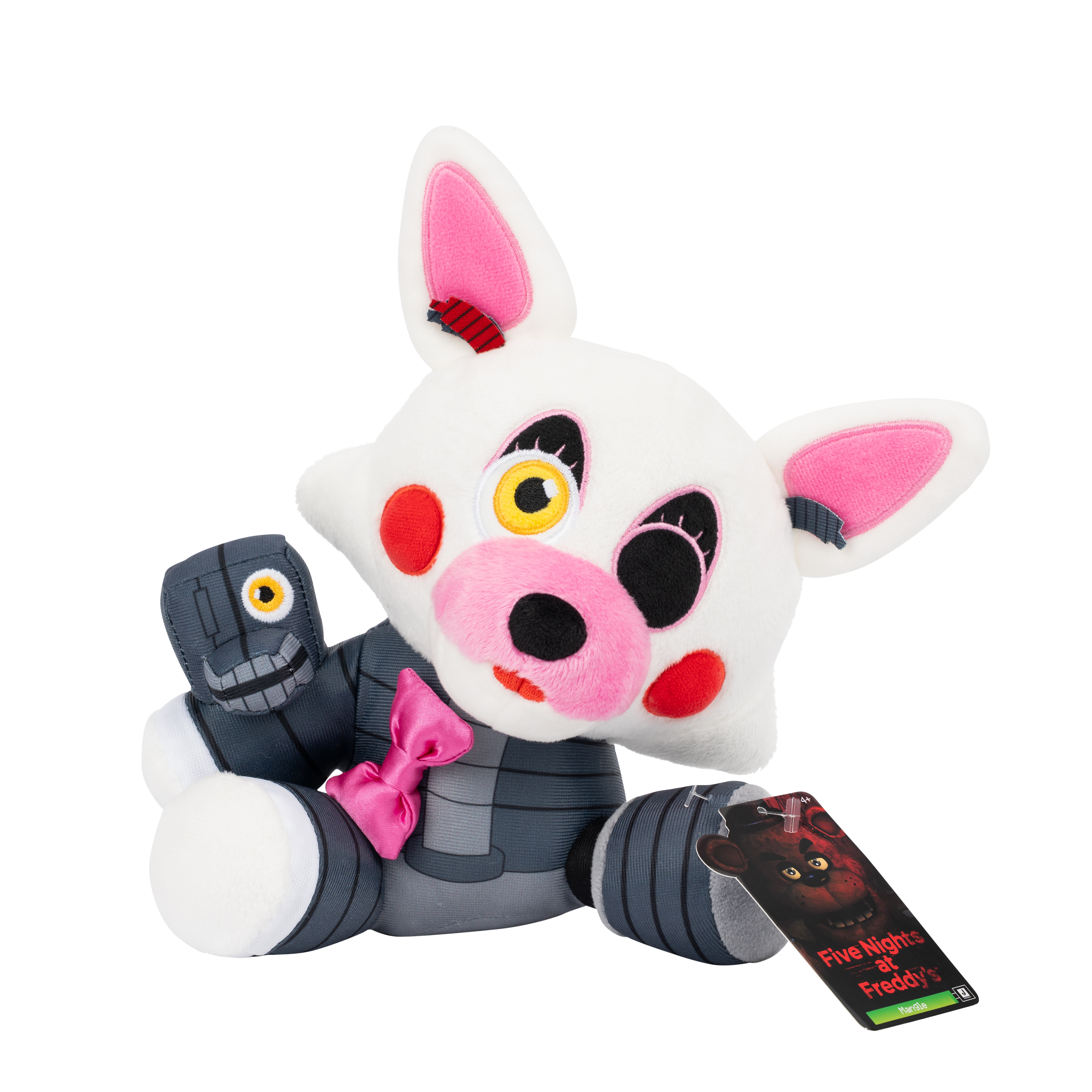 Five Nights At Freddy’s Mangle Plush - 8-Inch Stuffie With Soft Material And Glow-In-The-Dark Eyes