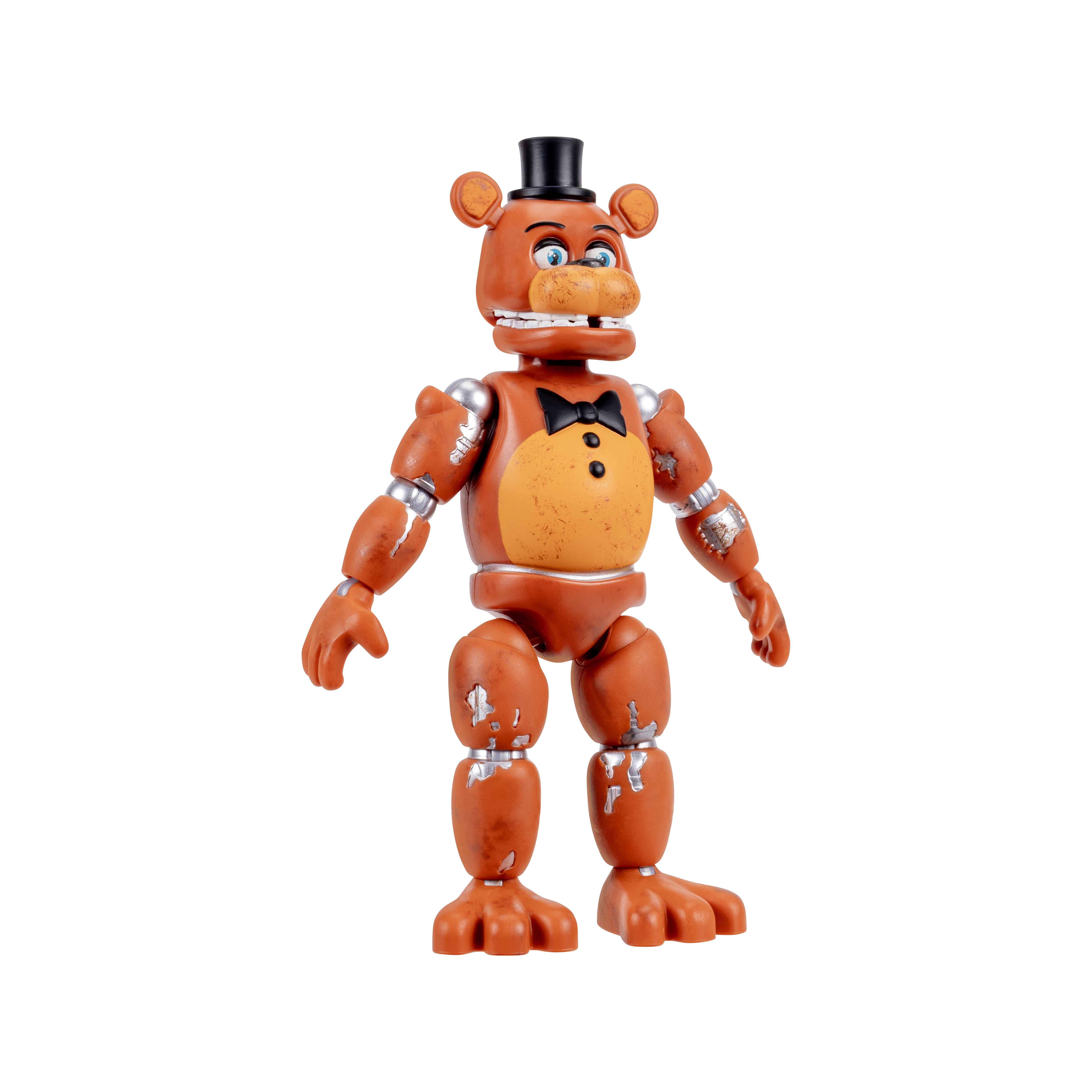 Five Nights At Freddy’s Withered Freddy - 5-Inch Articulated Figure With Jumpscare Feature And Glow-In-The-Dark Eyes