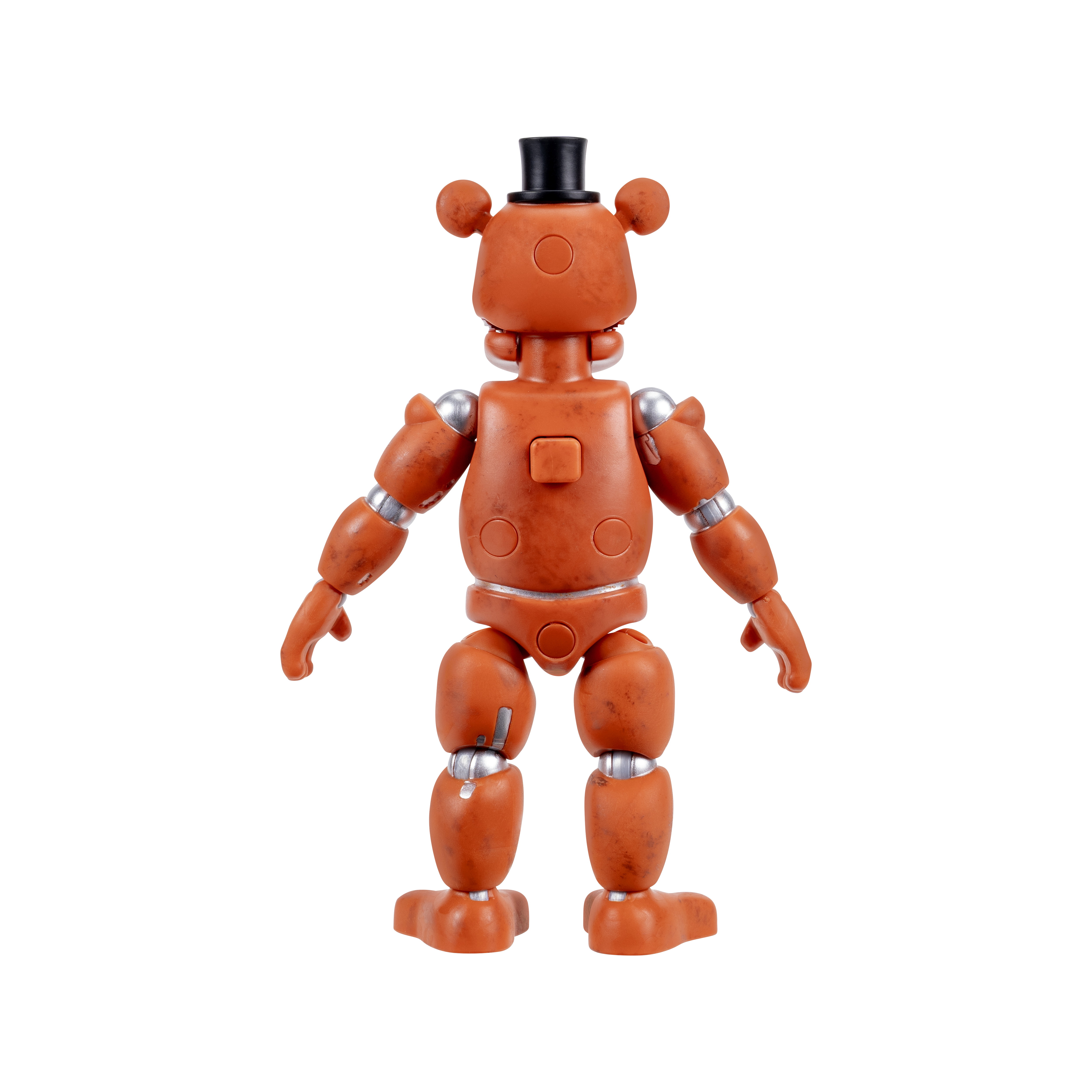Five Nights At Freddy’s Withered Freddy - 5-Inch Articulated Figure With Jumpscare Feature And Glow-In-The-Dark Eyes