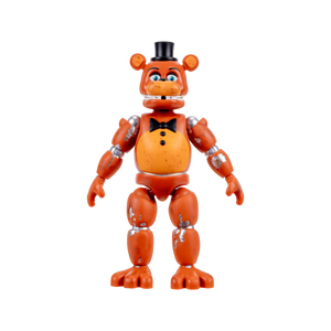 Five Nights At Freddy’s Withered Freddy - 5-Inch Articulated Figure With Jumpscare Feature And Glow-In-The-Dark Eyes