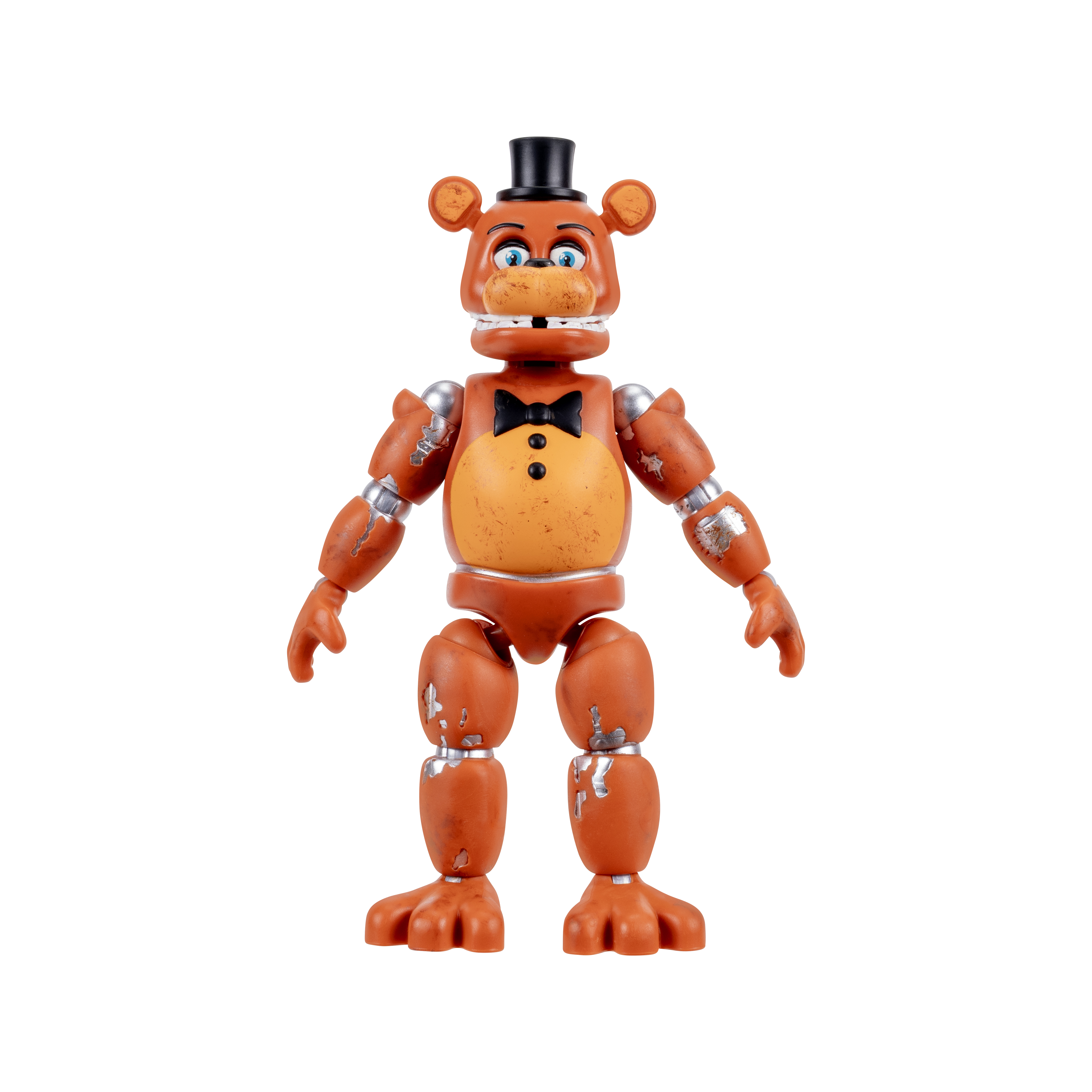 Five Nights At Freddy’s Withered Freddy - 5-Inch Articulated Figure With Jumpscare Feature And Glow-In-The-Dark Eyes