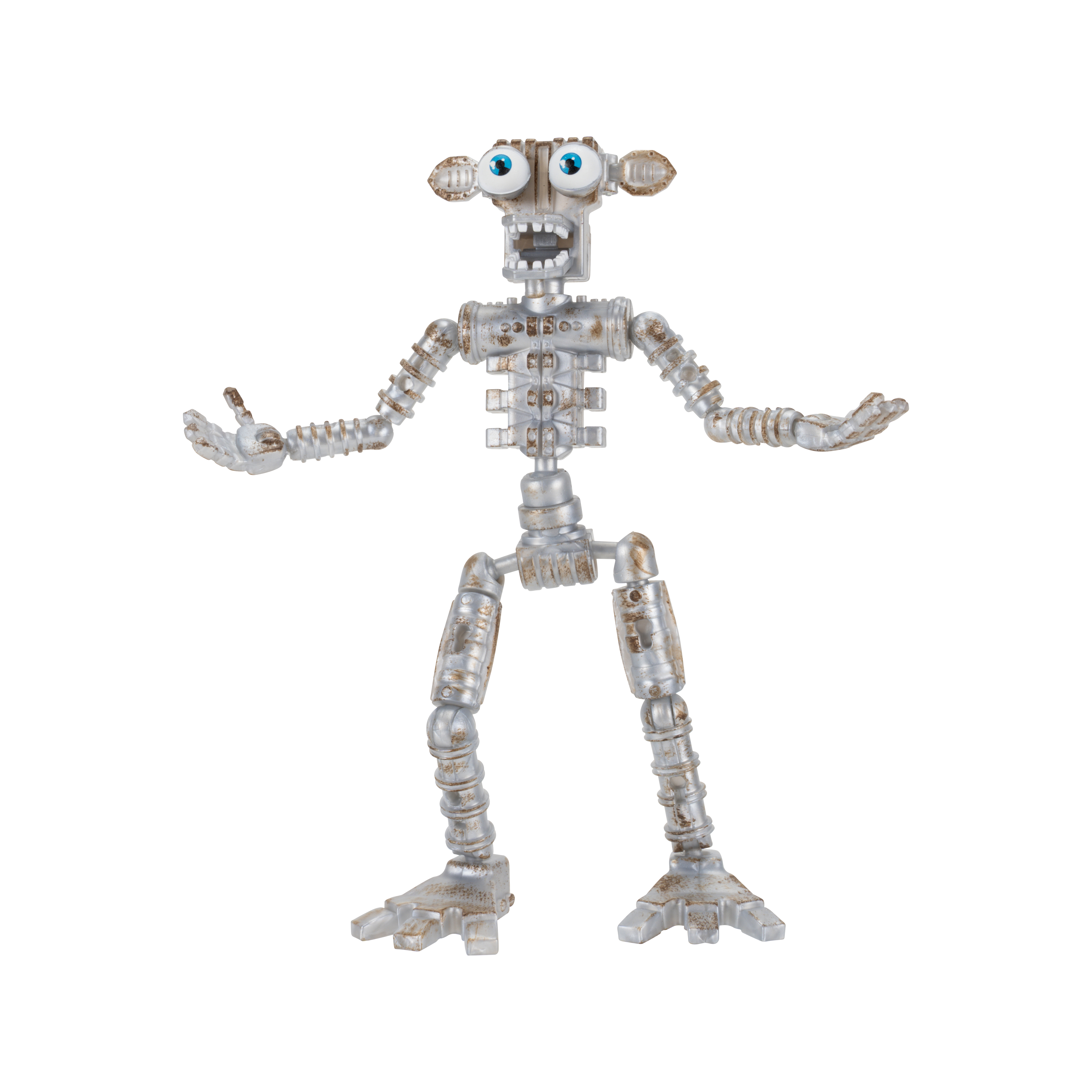 Five Nights At Freddy’s 6-Inch Endo-Series Collector Figure - 6-Inch Endo-1 With Swapable Toy Freddy And Vr Toy Freddy Parts