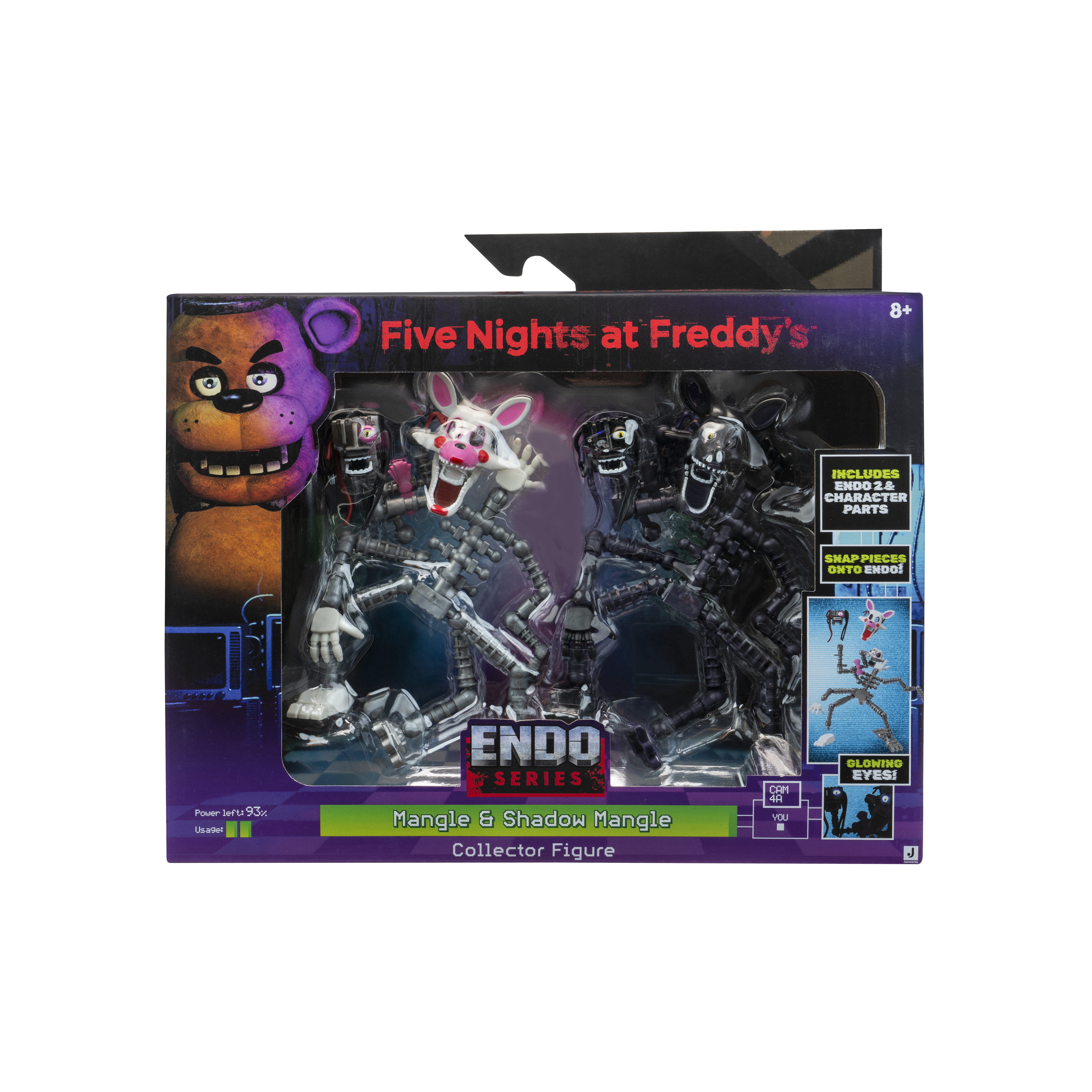 Five Nights At Freddy’s Endo-Series Collector Figure - 6-Inch Endo-1 With Swapable Mangle And Shadow Mangle Parts