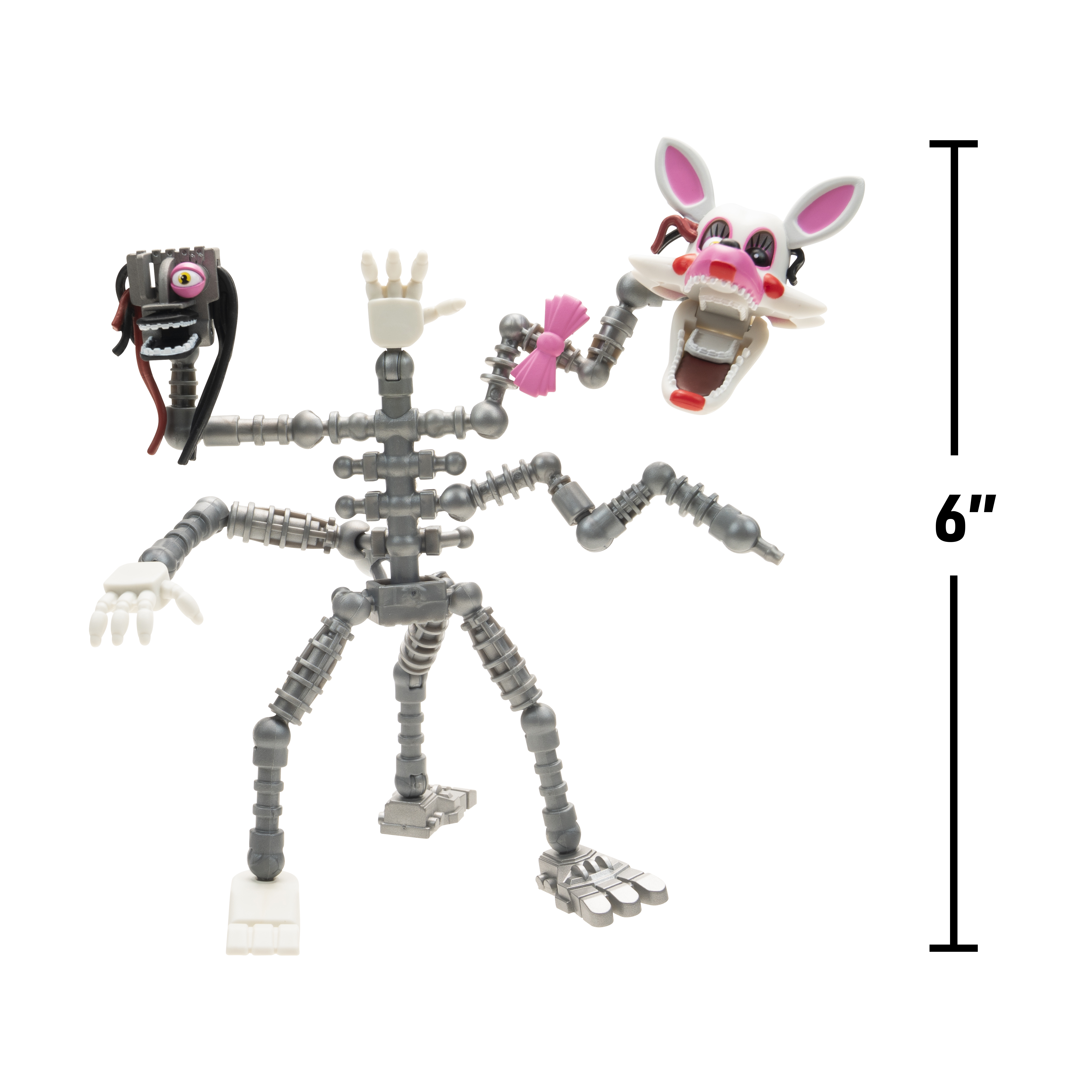 Five Nights At Freddy’s Endo-Series Collector Figure - 6-Inch Endo-1 With Swapable Mangle And Shadow Mangle Parts