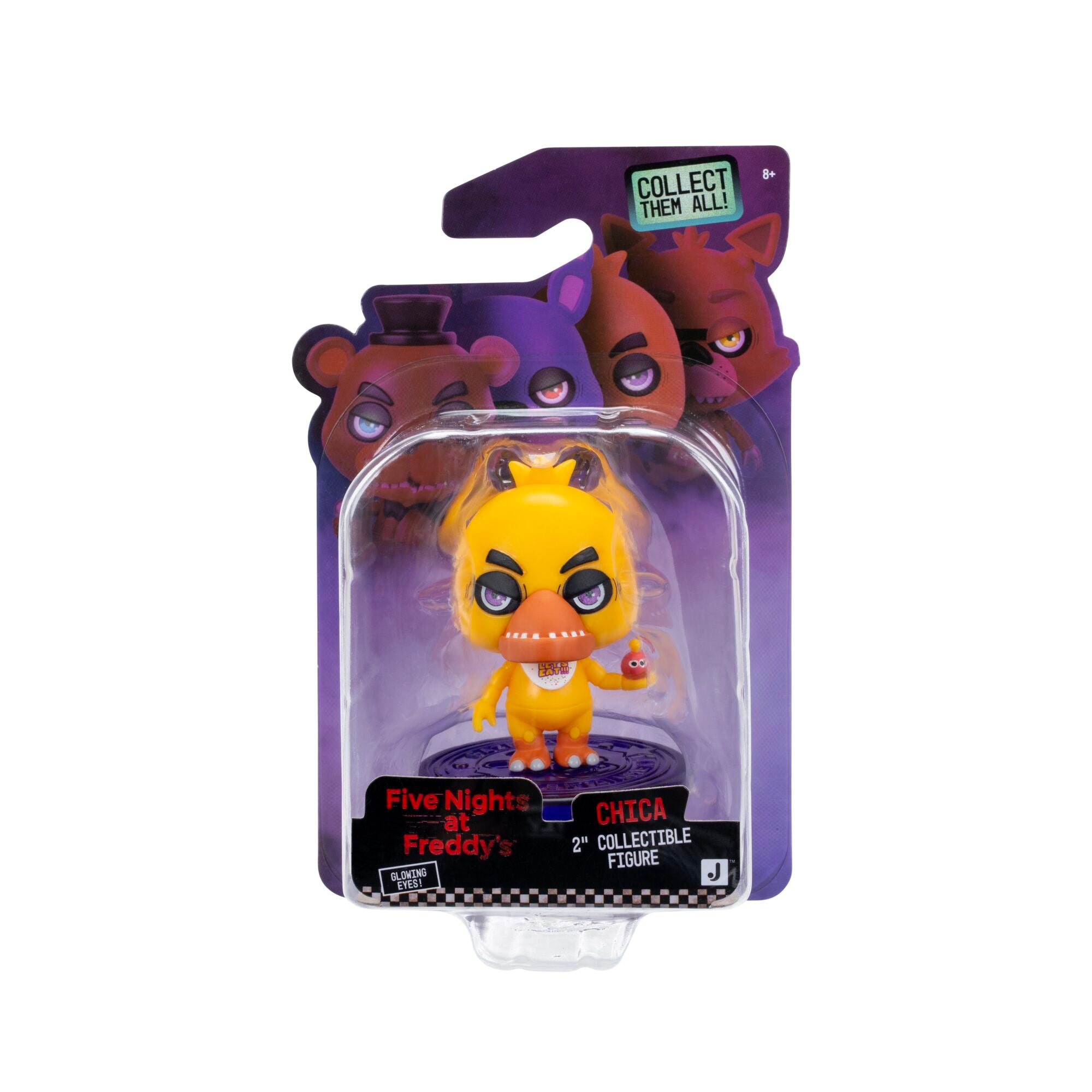 Five Nights At Freddy's Classic Creepy Cuties Assortment - 2-Inch Minifigure With Creepy Eyes And Kowakawaii Style