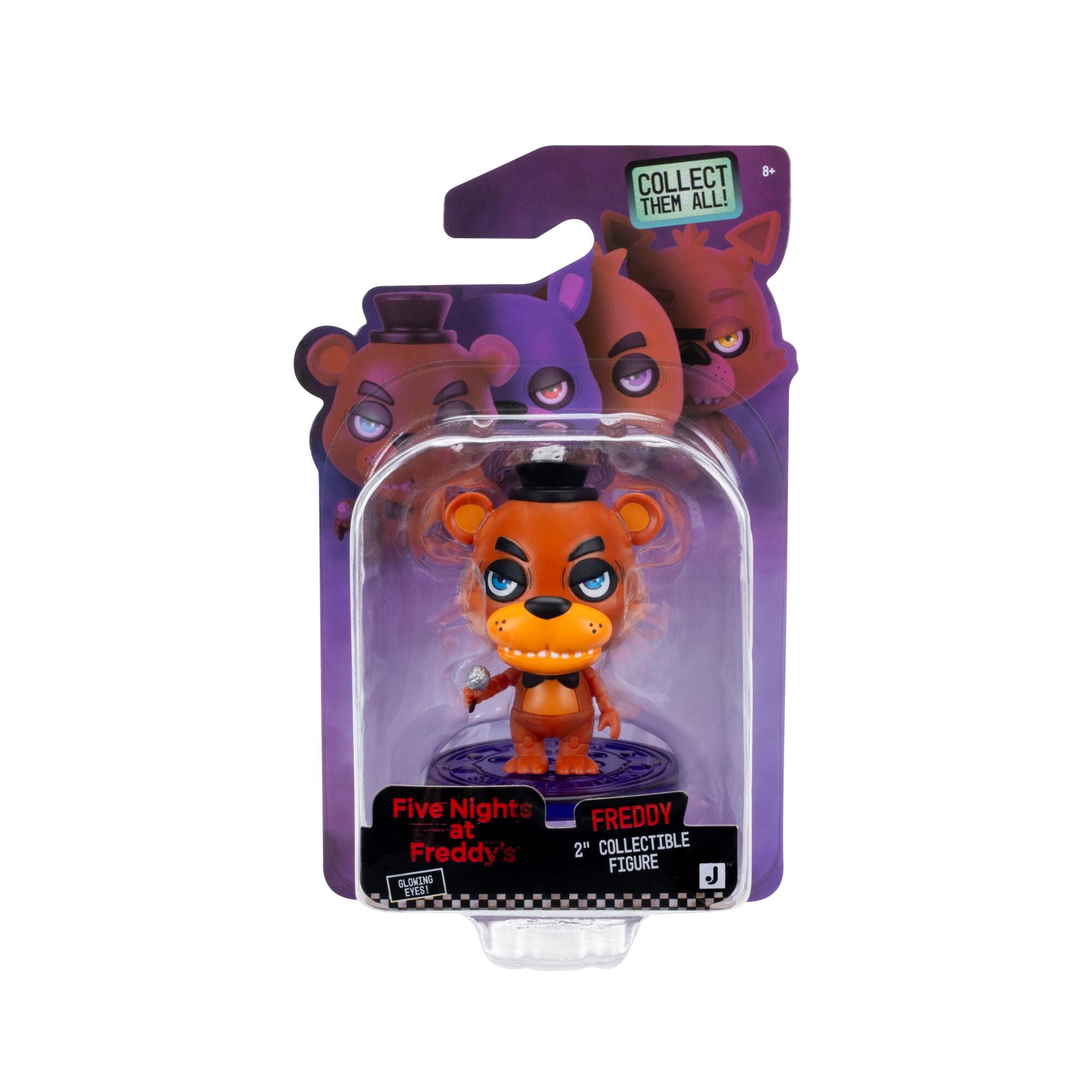 Five Nights At Freddy's Classic Creepy Cuties Assortment - 2-Inch Minifigure With Creepy Eyes And Kowakawaii Style
