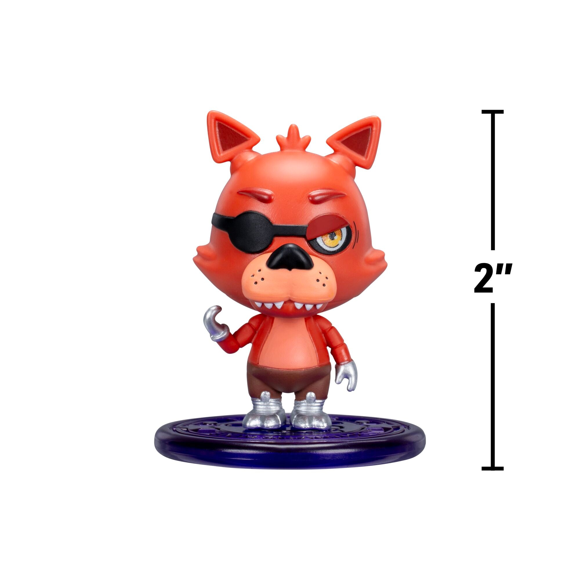 Five Nights At Freddy's Classic Creepy Cuties Assortment - 2-Inch Minifigure With Creepy Eyes And Kowakawaii Style