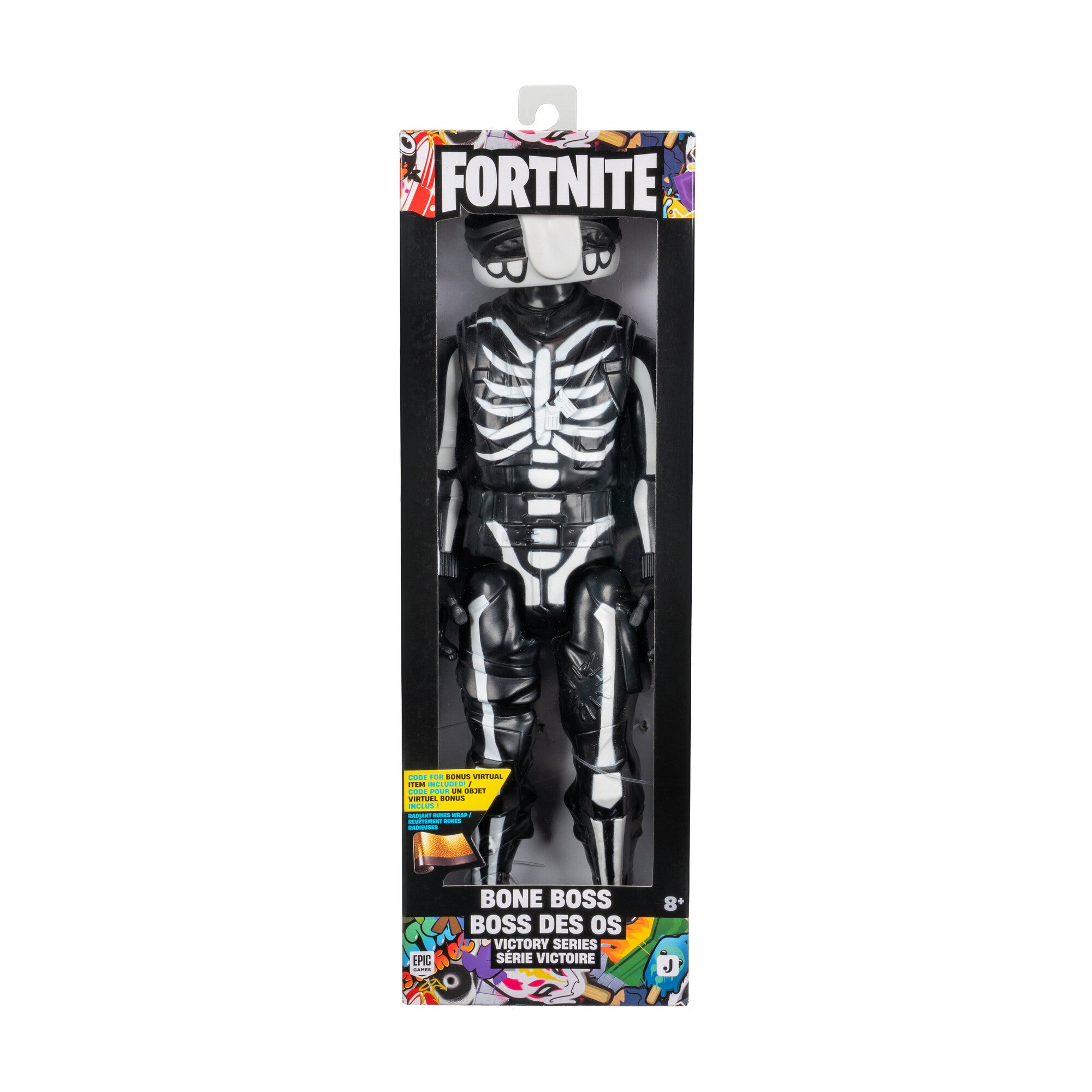 Fortnite Victory Bone Boss - 12-Inch Articulated Figure With Code For Bonus Virtual Item