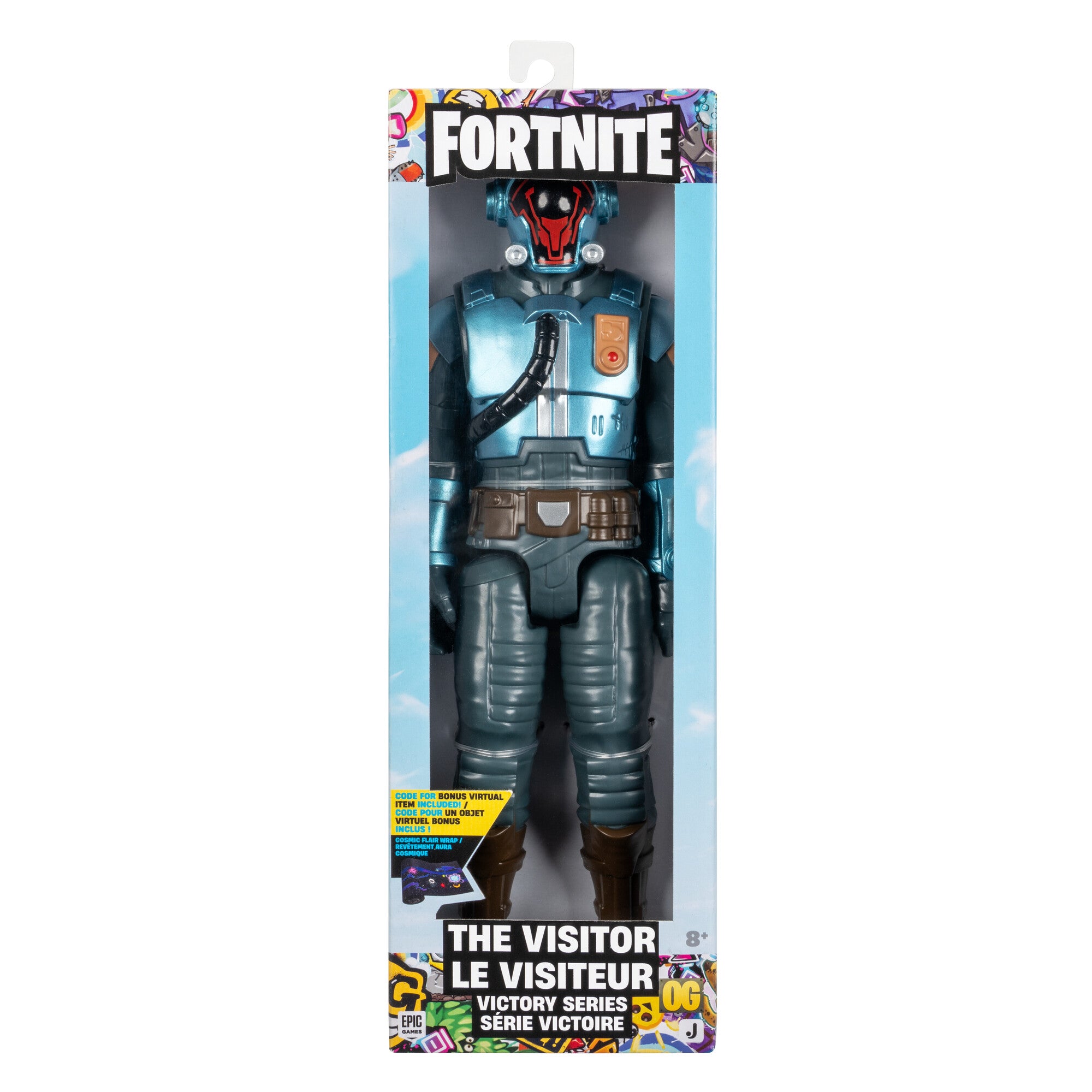 Fortnite Victory The Visitor - 12-Inch Articulated Figure With Code For Bonus Virtual Item