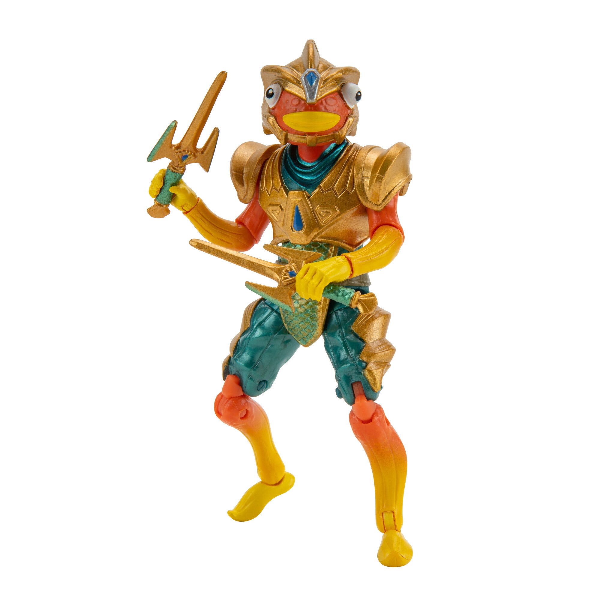 Fortnite Peely Vs. Fishstick 6 Pack - Six 4-Inch Articulated Figures With Weapons And Harvesting Tools