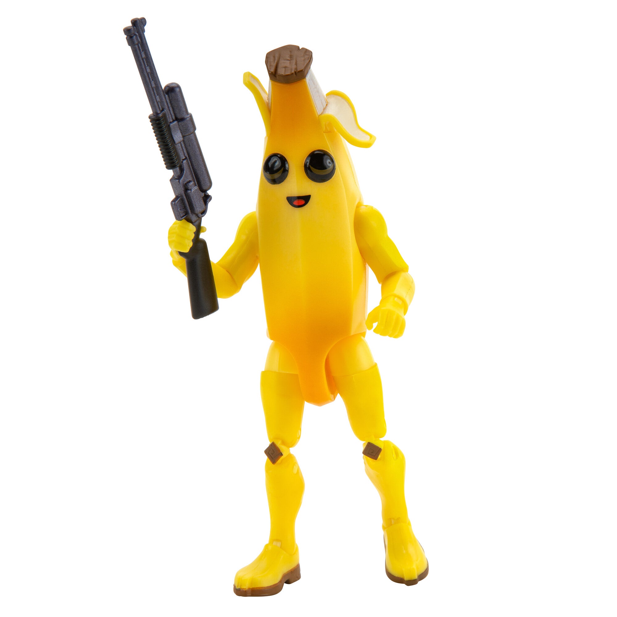 Fortnite Peely Vs. Fishstick 6 Pack - Six 4-Inch Articulated Figures With Weapons And Harvesting Tools