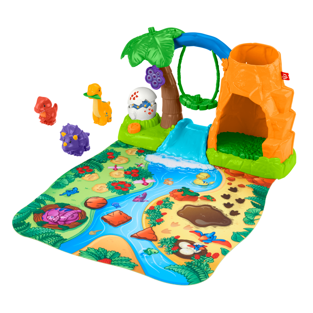Fisher Price Little People Dinosaur Village & Playset
