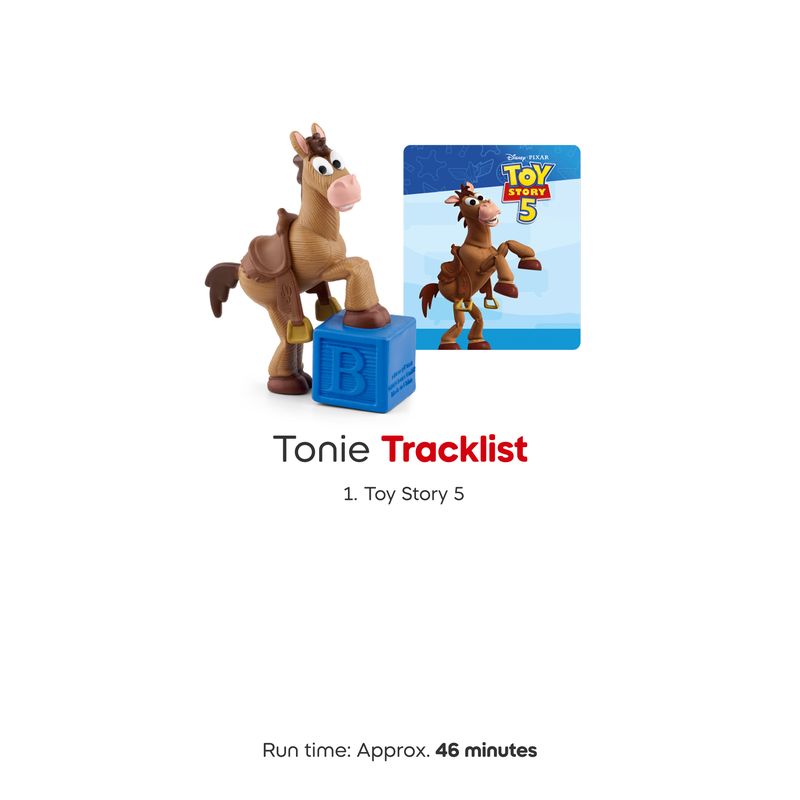 Tonies Audio Character Disney Pixar Toy Story 5 Bullseye