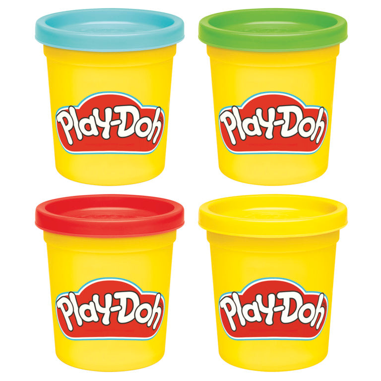 Play-Doh 4 Pack 3 Ounce Can Assortment