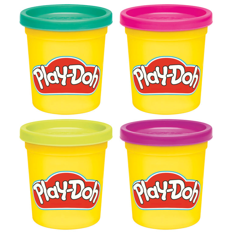 Play-Doh 4 Pack 3 Ounce Can Assortment