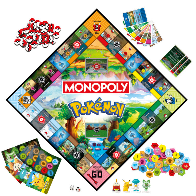 Monopoly Pokémon Edition Board Game