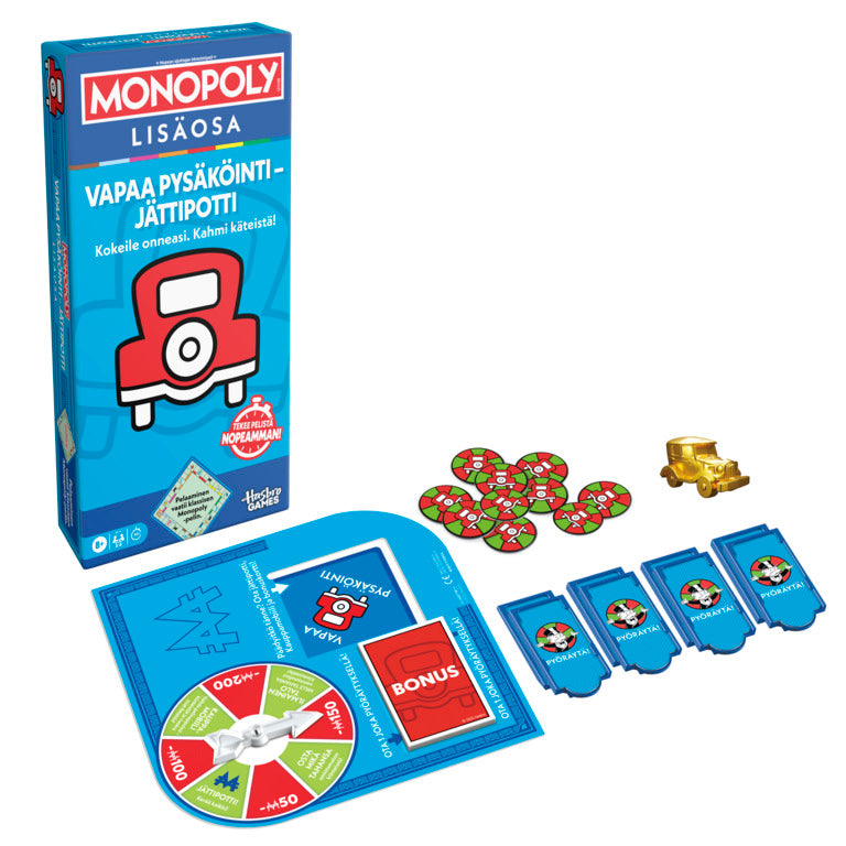 Monopoly Free Parking Jackpot Expansion (Classic Monopoly Game Required To Play)