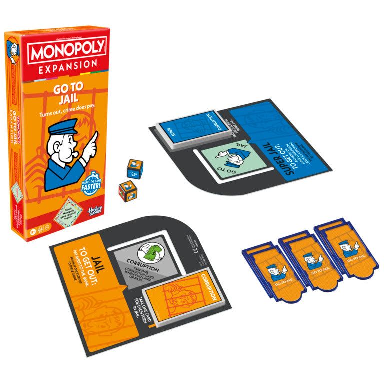 Monopoly Go To Jail Expansion Game
