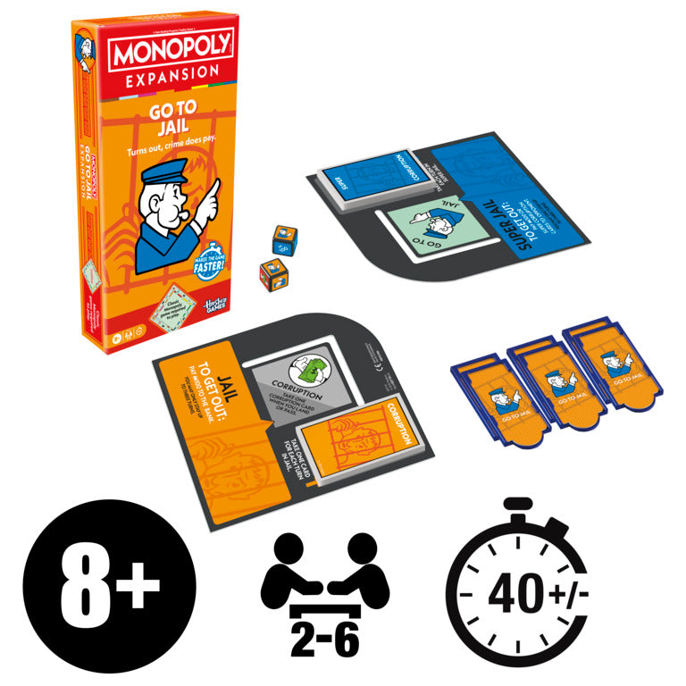 Monopoly Go To Jail Expansion Game