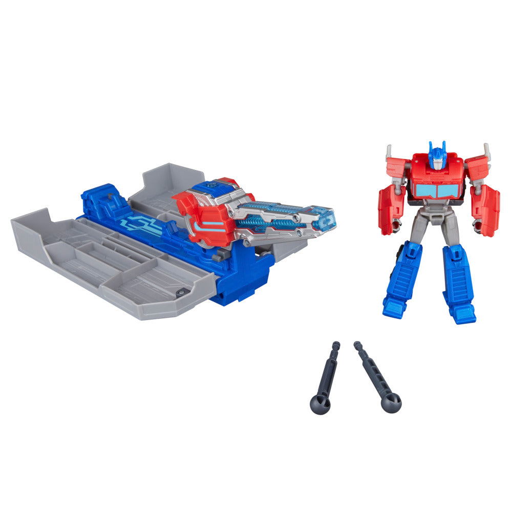 Transformers Earthspark Optimus Prime Battle Trailer