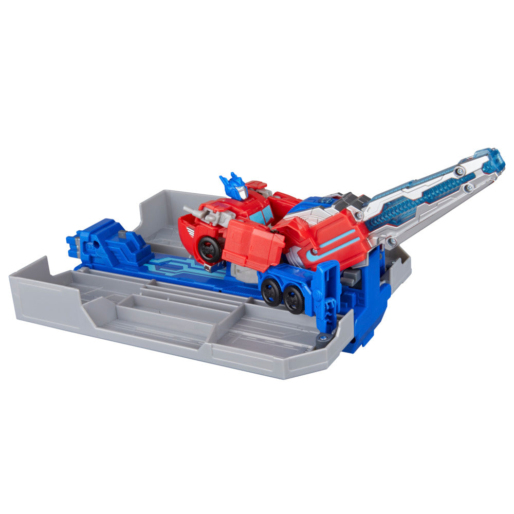 Transformers Earthspark Optimus Prime Battle Trailer