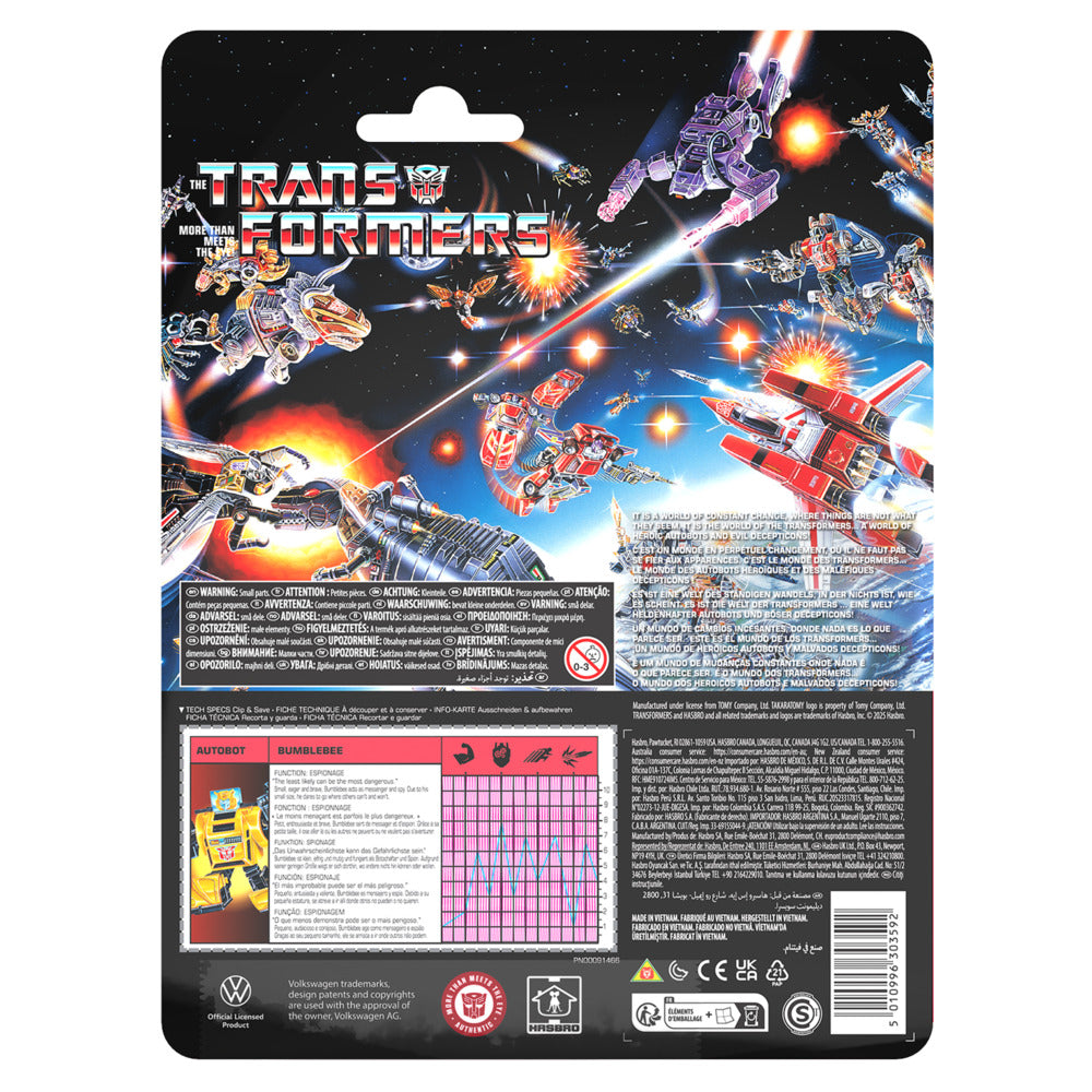 Transformers Generation Retro Bumblebee Autobot