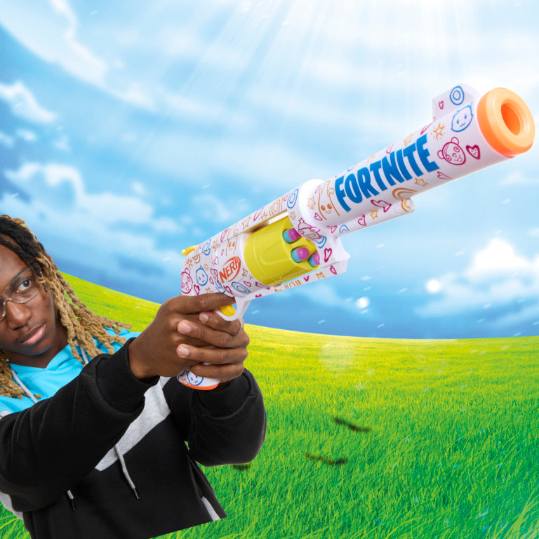 Nerf Fortnite Frenz 4 Ever Blaster Dart Blaster