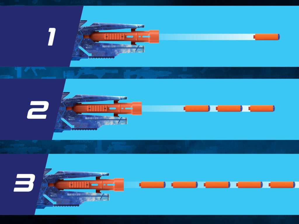 Nerf Loadout Galactic Commander Blaster And 48
N1 Darts