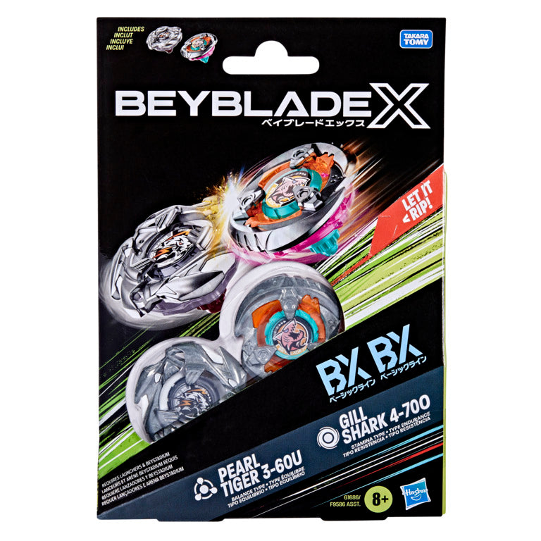 Bey Blades Gill Shark Pearl Tiger
