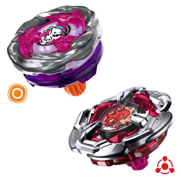 Beyblade X Circle Ghost 0-80Gb Ux & Chain Incendio 5-60Ht