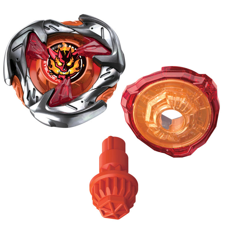 Beyblade X Hammer Incendio 3-70H Ux Starter Pack Top And Launcher