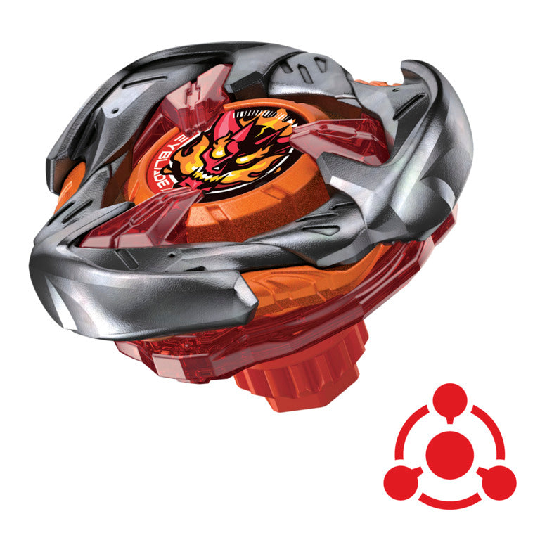 Beyblade X Hammer Incendio 3-70H Ux Starter Pack Top And Launcher