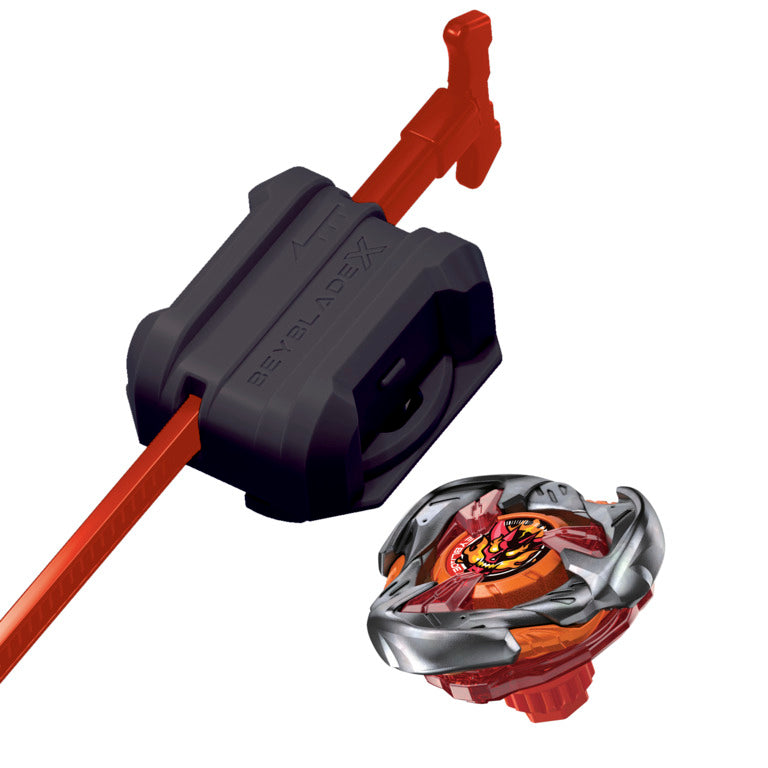 Beyblade X Hammer Incendio 3-70H Ux Starter Pack Top And Launcher
