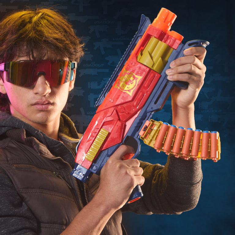 Nerf Loadout Shadowspeed Recon Foam Dart Blaster And 14 Nerf N1 Darts