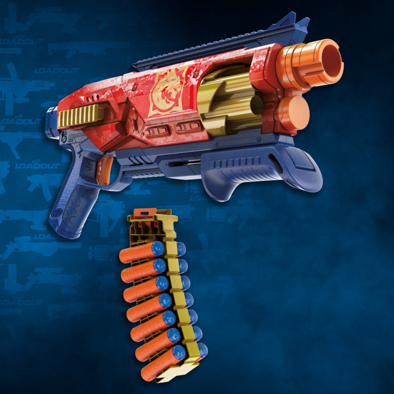Nerf Loadout Shadowspeed Recon Foam Dart Blaster And 14 Nerf N1 Darts