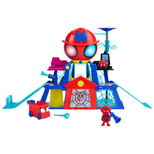 Marvel Spidey And His Amazing Friends Rescue-Webs Web-Quarters Playset