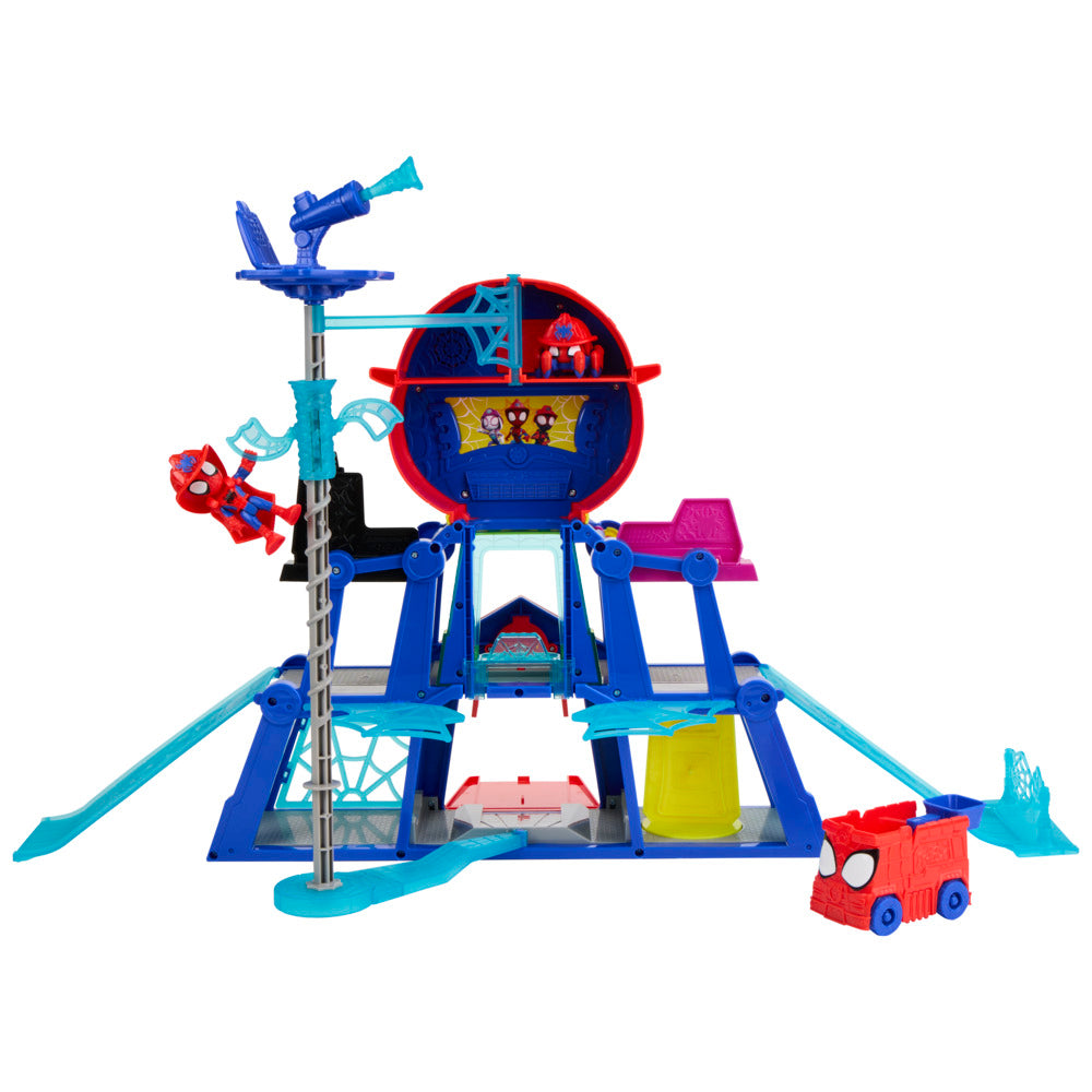 Marvel Spidey And His Amazing Friends Rescue-Webs Web-Quarters Playset