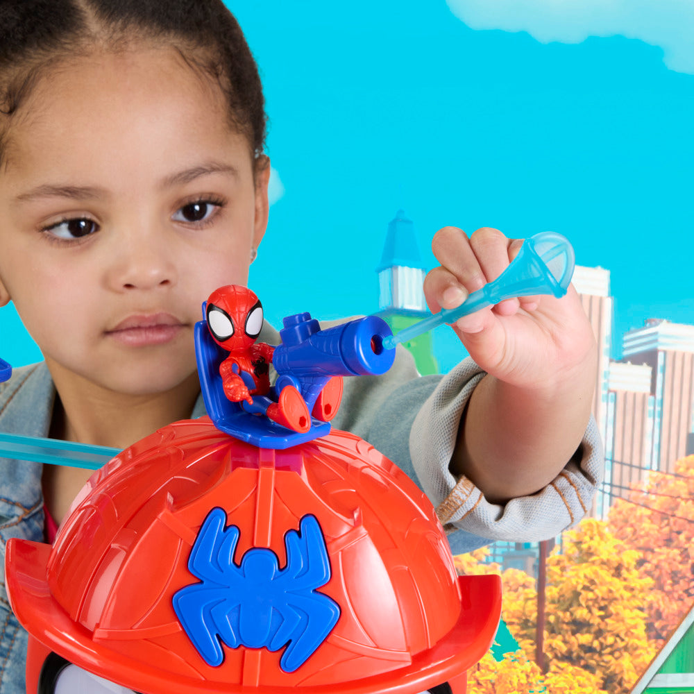 Marvel Spidey And His Amazing Friends Rescue-Webs Web-Quarters Playset