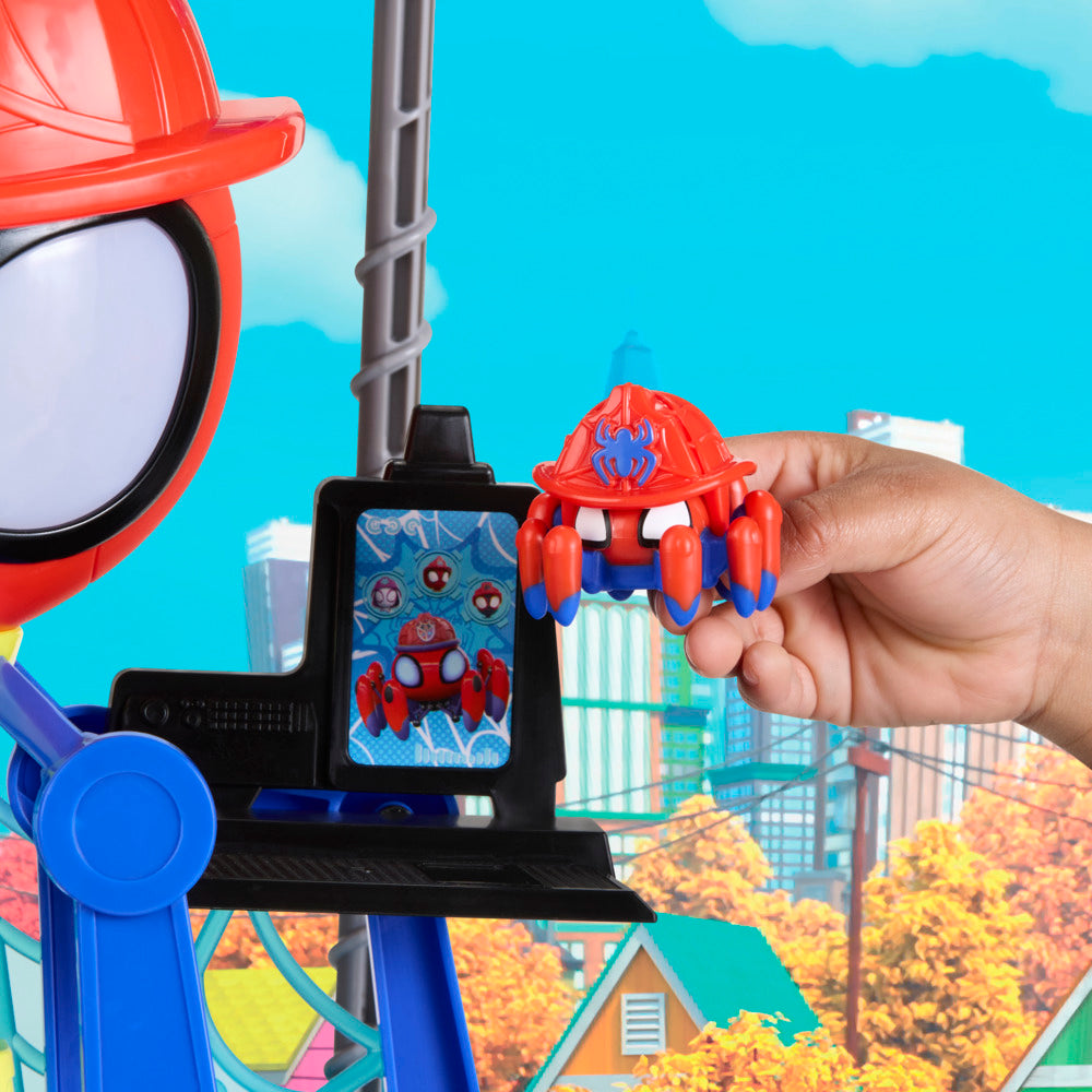 Marvel Spidey And His Amazing Friends Rescue-Webs Web-Quarters Playset