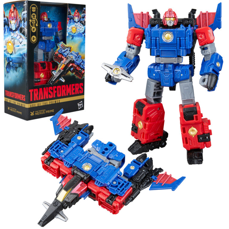 Transformers Age Of The Primes Voyager Class The Thirteen Nexus Prime Converting Action Figure
