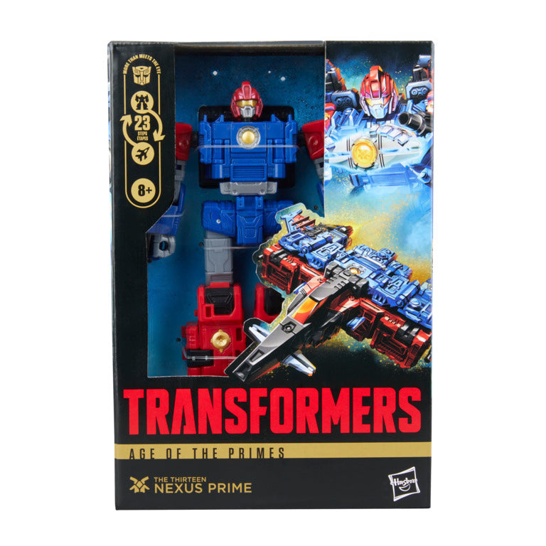 Transformers Age Of The Primes Voyager Class The Thirteen Nexus Prime Converting Action Figure