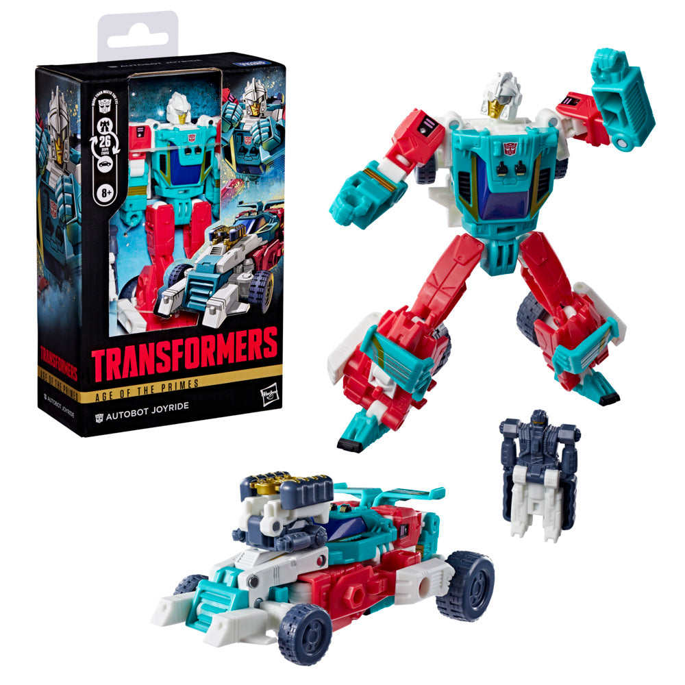 Transformers Age Of The Primes Action Figure Deluxe Class Autobot Joyride