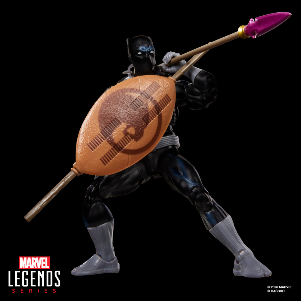 Marvel Legends Series Marvel Super Heroes Magic: The Gathering Black Panther, 6" Action Figure Plus Exclusive Foil Trading Card