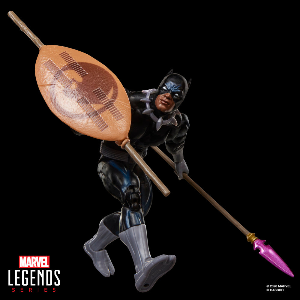 Marvel Legends Series Marvel Super Heroes Magic: The Gathering Black Panther, 6" Action Figure Plus Exclusive Foil Trading Card