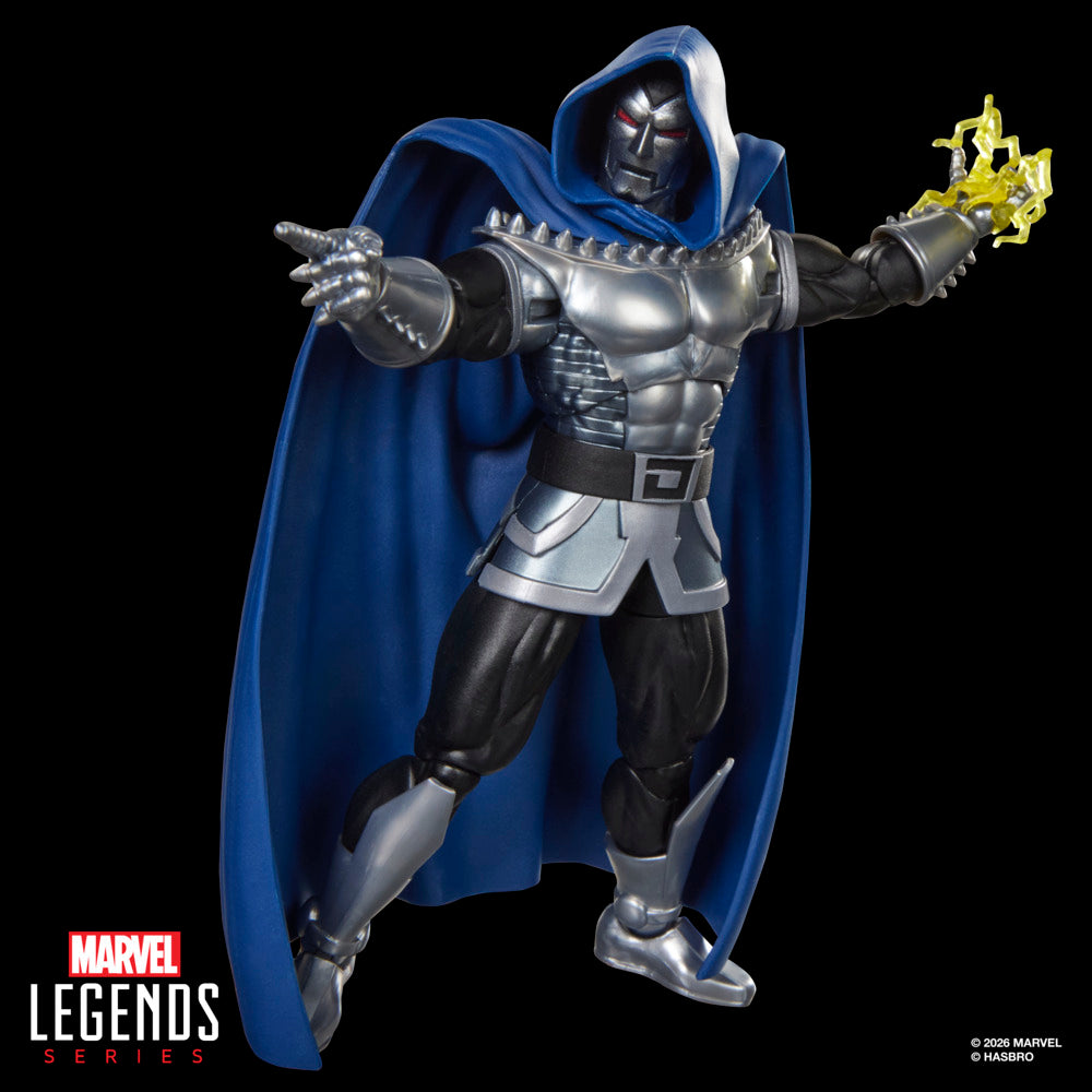 Marvel Legends Series Marvel Super Heroes Magic: The Gathering Doctor Doom 2099, 6" Action Figure Plus Exclusive Foil Trading Card