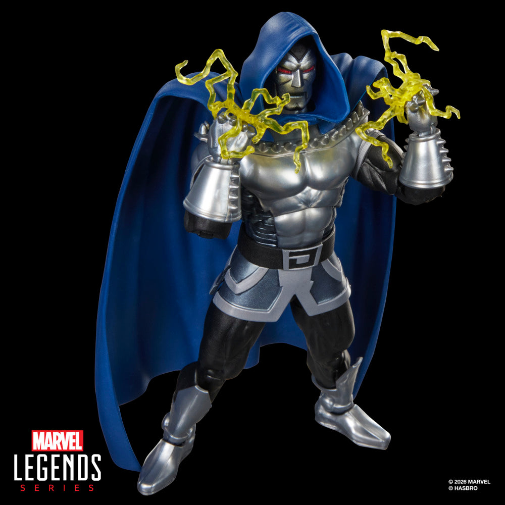 Marvel Legends Series Marvel Super Heroes Magic: The Gathering Doctor Doom 2099, 6" Action Figure Plus Exclusive Foil Trading Card